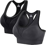 Heathyoga High Impact Sports Bras for Women Padded Sports Bras for Women Workout Bras for Women Racerback Bras Yoga Bras