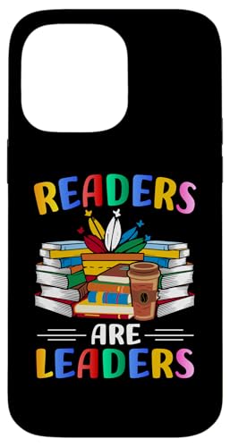 Readers Are Leaders Funny Book Lover Mothers Day Reading Mom �X�}�z�P�[�X iPhone 14 Pro Max �p