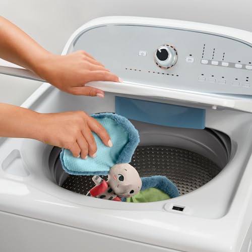 Fisher-Price Jouet Éveil Tembo Peluche Mon Doudou Eléphant Pour Poussette, 90% Plastiques Recyclés Post-Consommation, Emballage Certifié Fsc, Jouet Bébé, A Partir De 3 Mois, HKD63