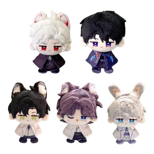 Peluches Sylus et Rafayel mini figurines en peluche douce 12 cm mignonnes