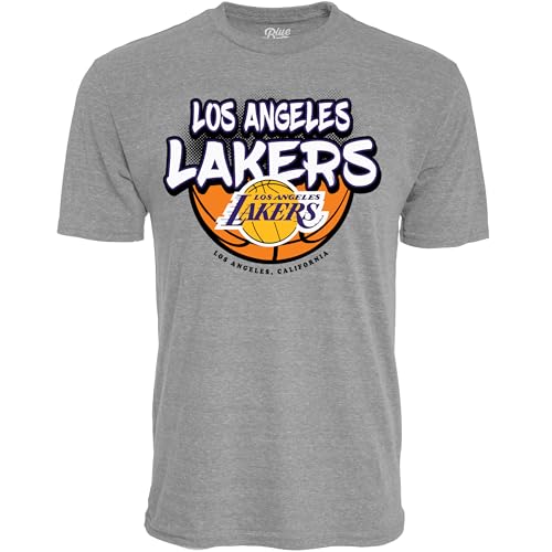 Blue 84 Standard NBA Officially Licensed Tri-Blend T-Shirt Heather Gray