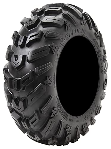 Set Of 4 Tusk Terraform ATV UTV All-Terrain Tires Front: 25x8-12 Rear: 25x10-12