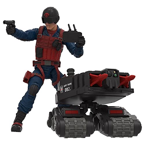 Figura G.I. Joe Classified Series - 15 cm com Acessórios Temáticos - Sucata de Ferro e Drone Anti-Ar
