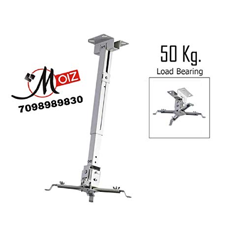 Image of MOIZ Ceiling Mount Projector Kit 4 Feet Adjustable (Weight Capacity - 50 Kg)