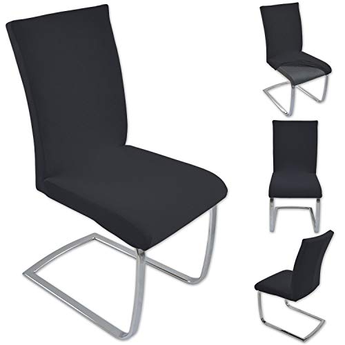 4er Stuhlbezug Sitzfläche - Elastischer Schutz Für Esszimmerstühle