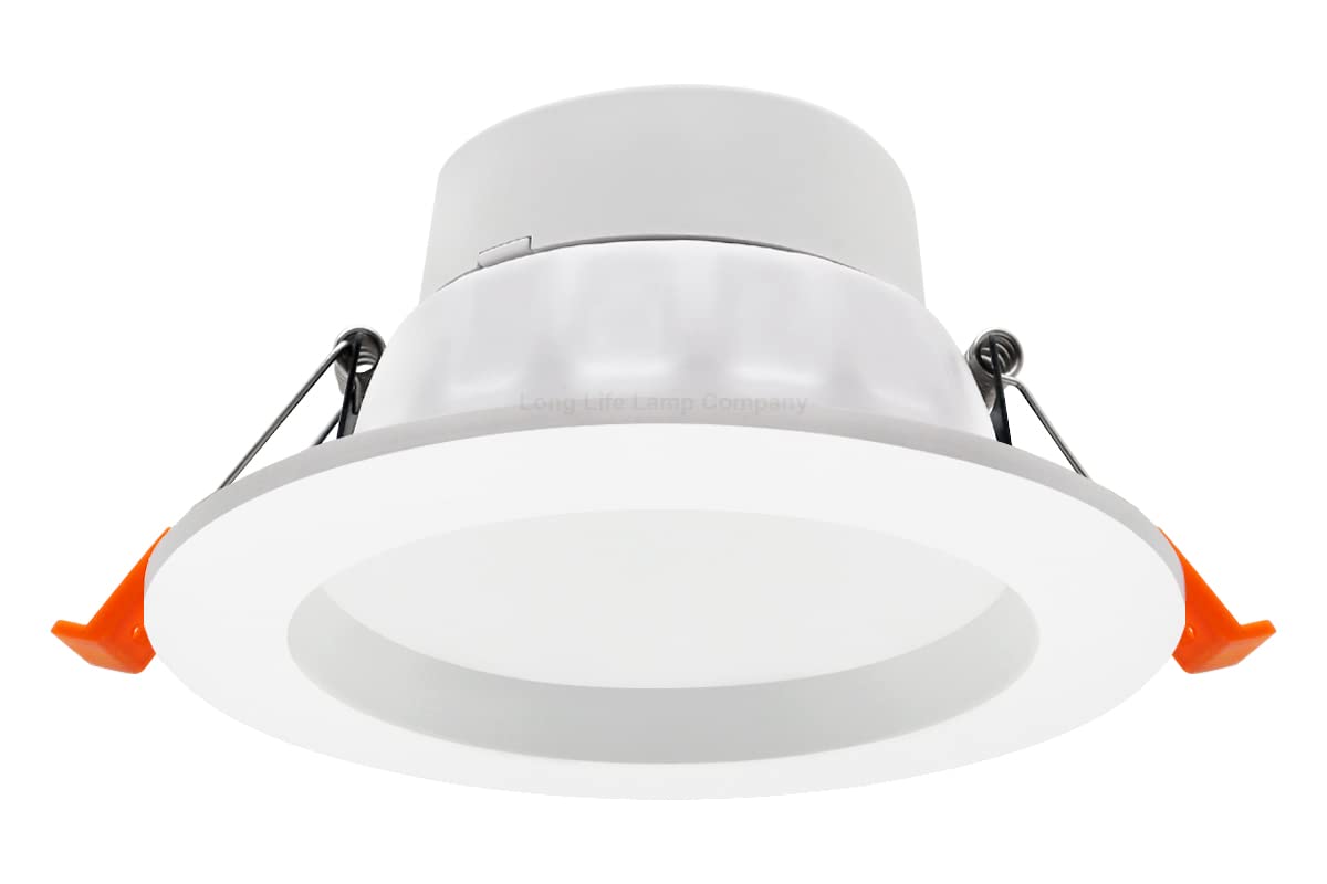 Long Life Lamp Company LED Down Light Cool White Round Recessed Ceiling Light High Brightness 10w 6400k 850 Lumen DL10CW-A