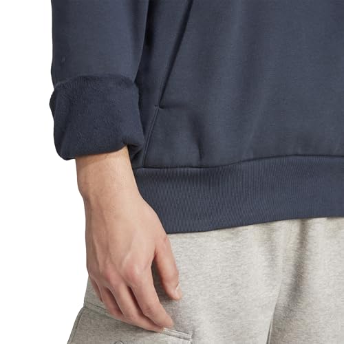 Image of adidas mens All Szn Fleece Loose Hoodie