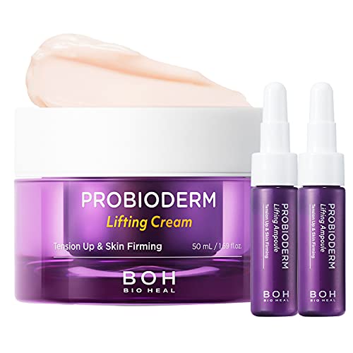 Firming and Anti-Aging Face Cream Rich in Probiotics & Peptides, Anti-Wrinkle for Sagging Skin Γ’β¬β BIOHEAL BOH Probioderm Lifting Cream 50ml (1.69 fl.oz.) with Lifting Ampoule (7 ml each) Firming and Anti-Aging Face Cream Rich in Probiotics & Peptides, Anti-Wrinkle for Sagging Skin Γ’β¬β BIOHEAL BOH Probioderm Lifting Cream 50ml (1.69 fl.oz.) with Lifting Ampoule (7 ml each)
