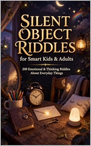 Silent Object Riddles: 200 Emotional & Thinking RIddles About Everyday Things (Riddle books for kids and all ages)