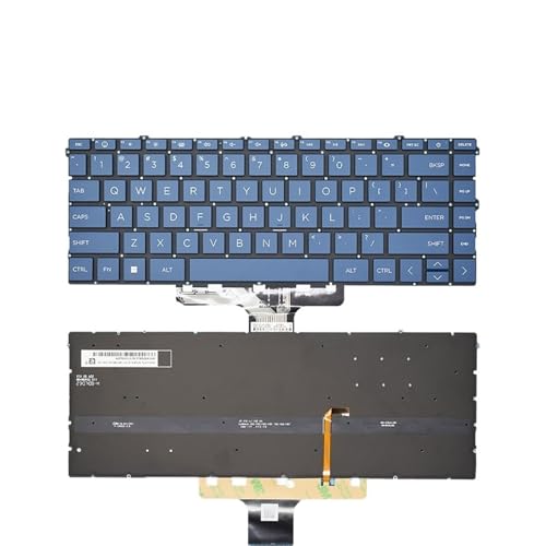 HP X360 14-EP -EM -EK 15-EW 15T-EY 15Z-EY TPN-I141 -I142 pVAobNCgL[{[h(US Blue Org LED)
