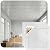 A La Maison Ceilings R05 Spring Buds Foam Glue-up Ceiling Tile (256 sq. ft./Case), Pack of 96, Plain White