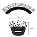 (Set of 60) Music Notes Cupcake Topper Music Notes Cupcake Wrappers Lace Muffin Case Cupcake Paper Liner,Music Notes Decorations Party Supplies Birthday Cake Decorating Tools Baby Showers Party