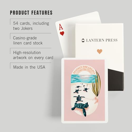 Baraja de Poker Lantern Press Ocean City Maryland 52 cartas miniatura 3