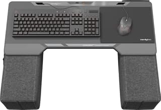 Couchmaster CYCON² Fusion Grey - Couch Gaming Desk for Mouse & Keyboard (for PC, PS4/5, Xbox One/Series X), Ergonomic lapdesk for Couch & Bed