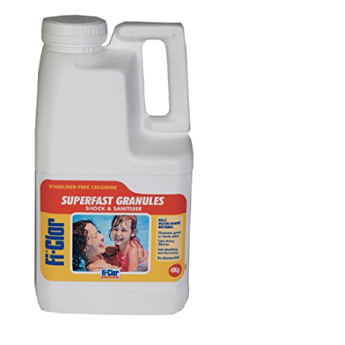 H2oFun Fi-clor - Granuli d'urto per piscina, 4 kg