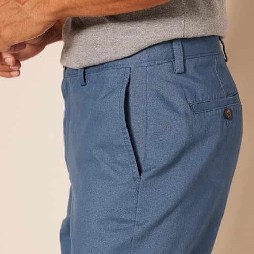 Amazon Essentials AE1911036-BLU-30 Men'S Slim-Fit 9 Inch Chino Short thumb #3
