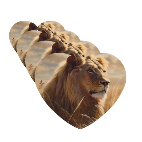 Ambientadores de coche Prairie Lion 4 piezas divertidos para...