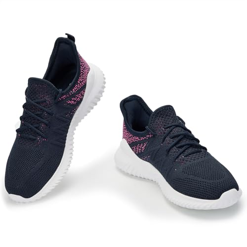 Image of PPQ Womens Slip On Walking Shoes,Memory Foam Lightweight Comfort Casual Workout Shoes,Yoga Or Tennis Or Running Sneakers