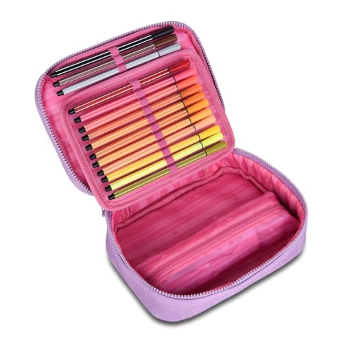 Estojo Rebecca Bonbon Juvenil Box 36 Elásticos 100 Pens Crinkle Com Lurex