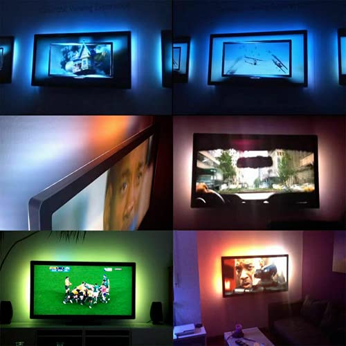 Tira LED adhesiva flexible blanca 30 cm 18 LEDs miniatura 6