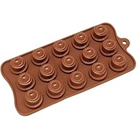 Algopix Similar Product 11 - Silicone Chocolate Candy Molds Spiral