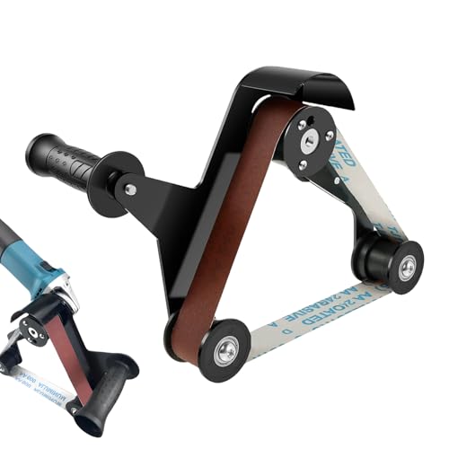 Lijadora de banda con amoladora angular de de acero inoxidable diseño de mango ergonómico | Potente