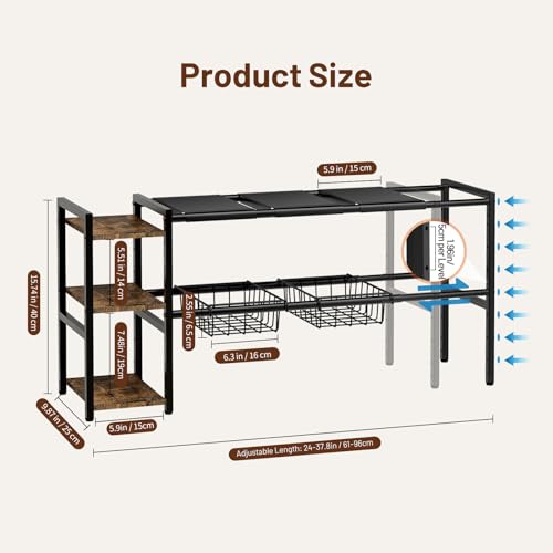 Housolution-Expandable-Under-Sink-Cabinet-Organizer-Rack-and-Storage-Shelf-24-378-Expandable-Length-3-Tier-Side-Wooden-Shelves-Height-Adjustable-for-Kitchen-Bathroom