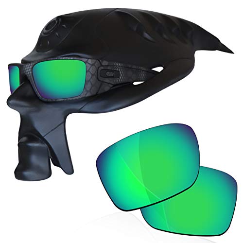 Lentes polarizadas OO9096 antideslumbrantes espejo verde Geekpolar Fuel Cell