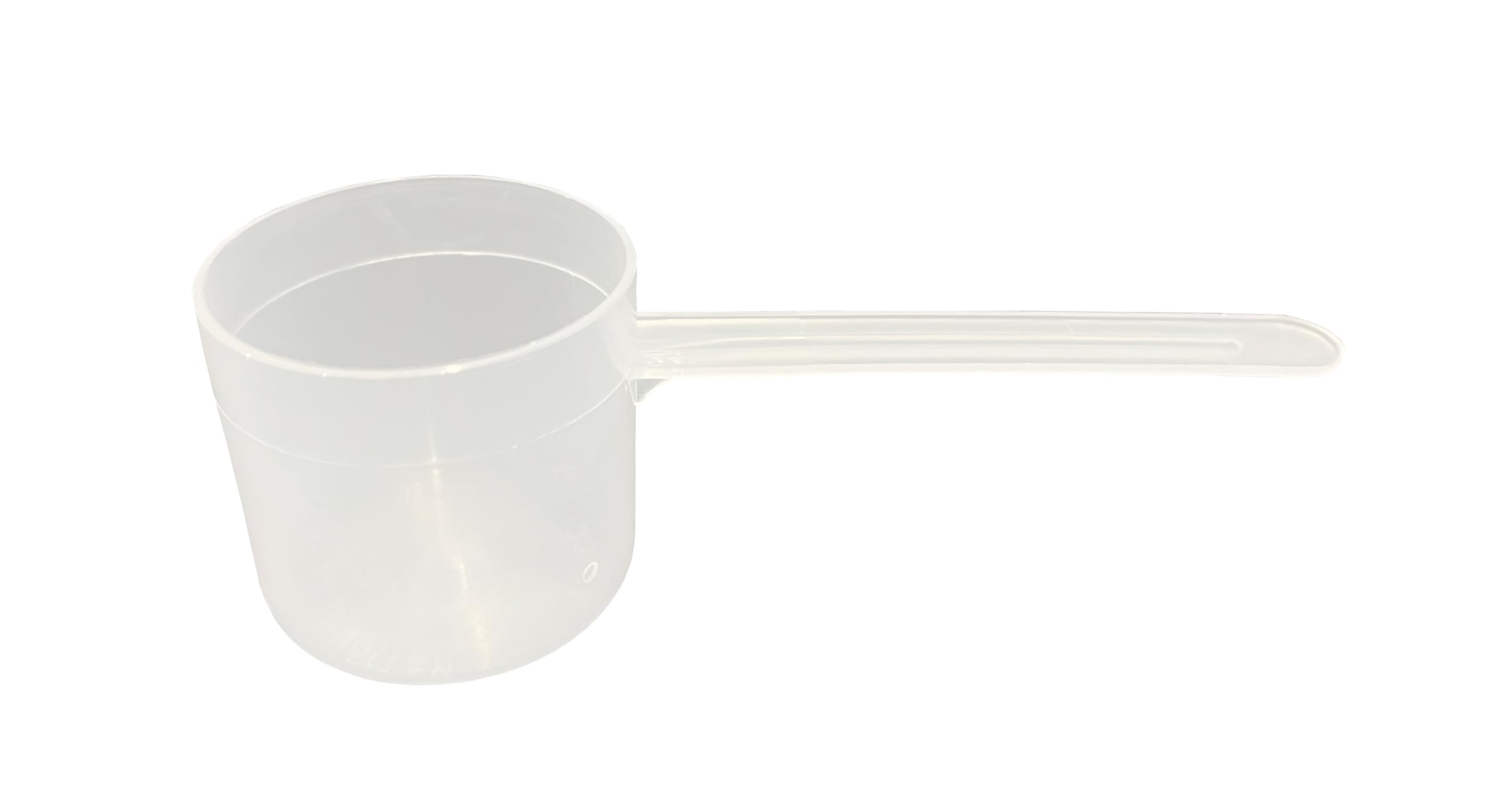 67 mL (67 CC | 2.27 Oz.) Long Handle Plastic Measuring Scoop for Coffee, Protein Powder, Pet Food, Spices, Grains, Dry Goods – Food-Grade BPA-Free (Pack of 25)