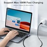Seminer Adapter USB-C z kątem 90 stopni (2-pack), 40 Gb/s, kompatybilny z iPhone 17/16, Samsung, MacBook i innymi urządzeniami z USB-C