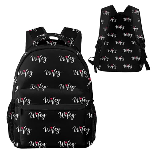 Sac à dos léger avec motif cœur pour les trajets quotidiens