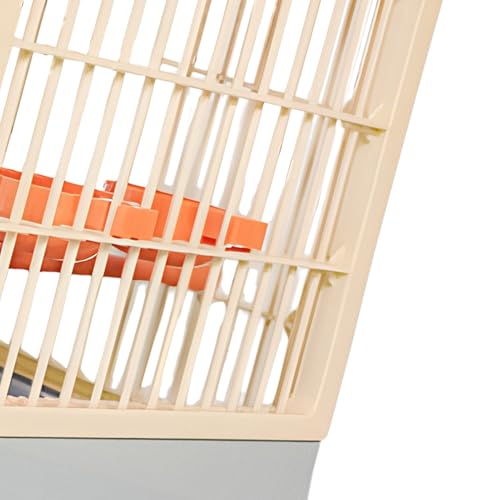 Conception modulaire à emboîtement pour cage à oiseaux large facile à nettoyer pour conure - 7