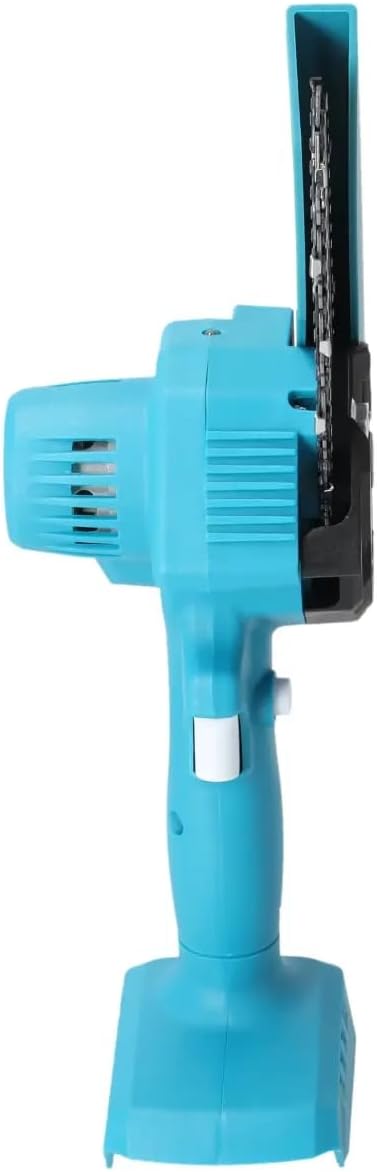 Cordless Mini Chainsaw, Mini Pruning Saw, Guide Rail 4 Inch, Ultralight Construction, Compact Dimensions, Ergonomic Design, Chain Guard, Battery Operated, Battery Operated without Battery/Charger