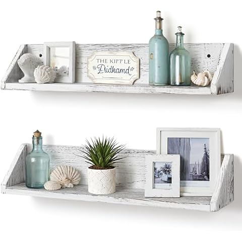 Gronda Rustic Floating Shelves Set of 2 Cover