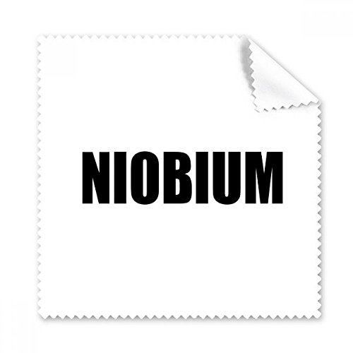 Chiffon de nettoyage chimie Niobium idée cadeau originale pour passionnés