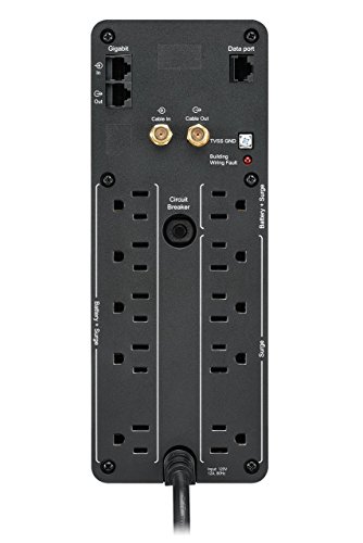 Image of APC by Schneider Electric Back-UPS Pro BR1500MS 1.5KVA Tower UPS - 1500 VA /900 W - 120 V AC - Tower