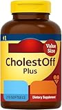 Nature Cholest-Off Plus 450mg Plant Sterols Natures Mades 210 Softgels Bundle | Gluten Free | Take 2 Softgels Twice Daily, Pack of 1
