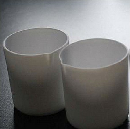 Gowe Teflon Bécher Forme Basse, EN PTFE, F4 Gobelet, 3000ml, 3L