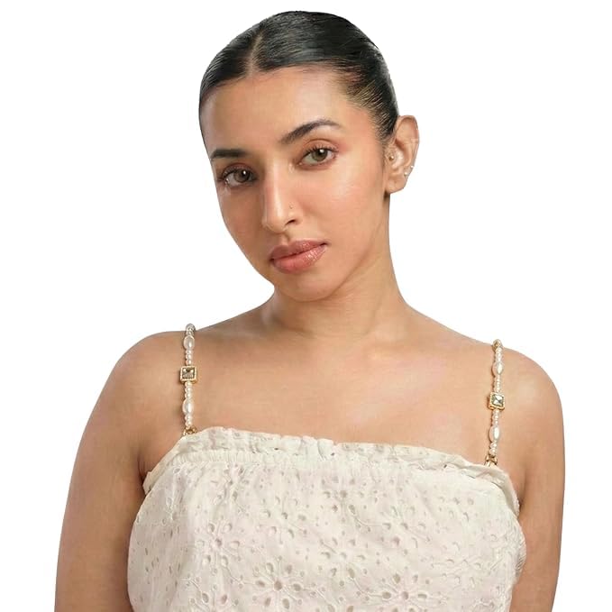 Beaded Bra Straps for Women – Fancy Detachable Shoulder Straps for Bra, Tops, Saree Blouses & Dresses –Handcrafted Straps Adjustable Bra Belt with Metal Hooks – Stylish Bra Accessories-image-21
