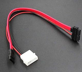 Notebook CD-ROM Drive Desktop Adapter Serial sata7 + 6 Data Power Cable