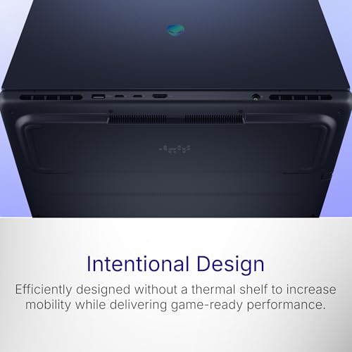 Image of Alienware 16 Aurora, Intel Core 7 14th Gen-240H, NVIDIA RTX 5060-8GB, 16GB DDR5, 1TB SSD, WQXGA, 16 inch /40.64cm, 120Hz, Windows11, MSO-24, Interstellar Indigo, 2.57Kg, Cryo Chamber Cooling, Gaming Laptop