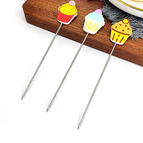 Mekomeko 4 Pack Cake Tester,Stainless Steel Cake Tester,Reusable Baking Tool,Cake Tester For Baking,5.4Inches,Cake Supplies #TOP4