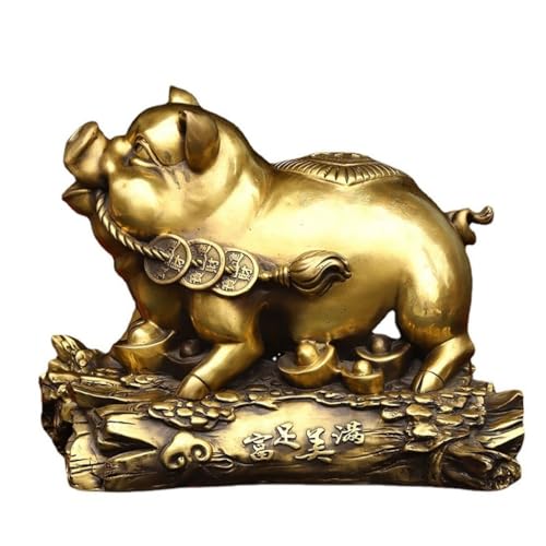 duX؂̃R[q[e[uItBXFeng Shui Entrany Crafts Copper Statue Hotel Bar