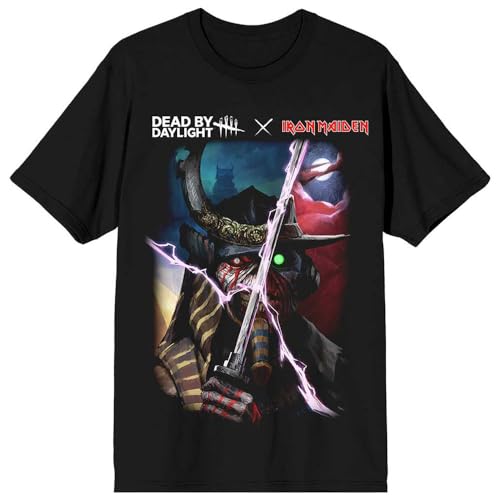 Rock Off officially licensed products Iron Maiden Dead by Daylight Killer Realm T Shirt Size L