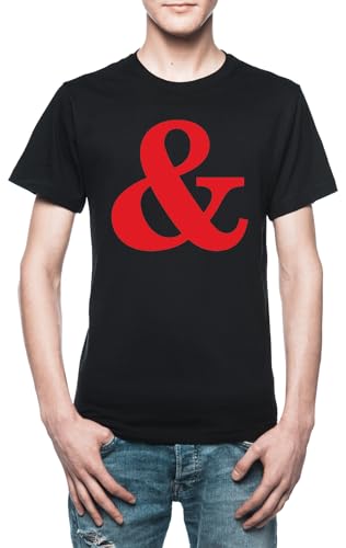 Vendax Ampersand Symbol T-Shirt Homme Noir