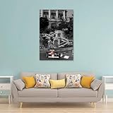 Dimeouee F1 Car Poster The Monaco Grand Prix Senna Posters for Room Aesthetic Canvas Wall Art Bedroom Decor12x18inch(30x45cm) - Image 2