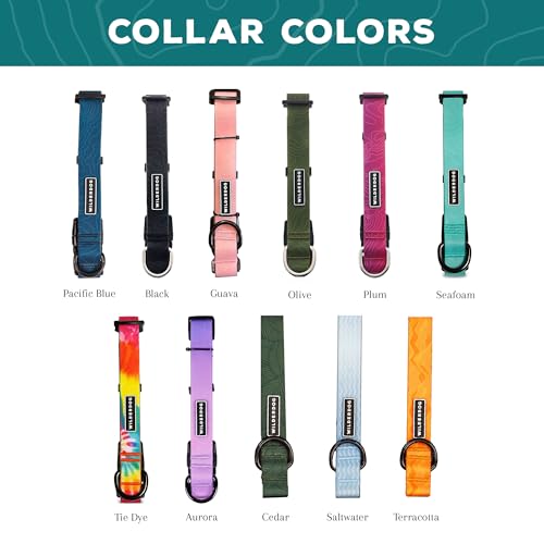 Image of Wilderdog Waterproof Dog Collar - Repels Water & Dirt - Medium 13 inch-18 inch - Saltwater