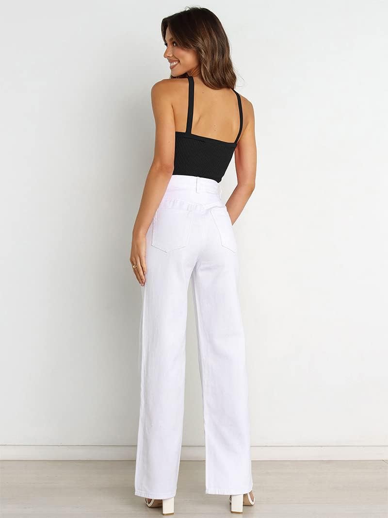 Women's Neck Sexy Sleeveless Slim Criss Cross Knit Fitting Halter Tank Top - Image 4