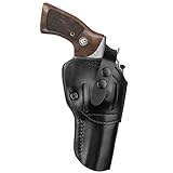 Premium Leather Revolver Holster for Ruger GP100/Speed Six,...