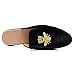 FLQL Mens Casual Smoking Slipper Open-Toe Walking Loafers Size 12 A-Black
